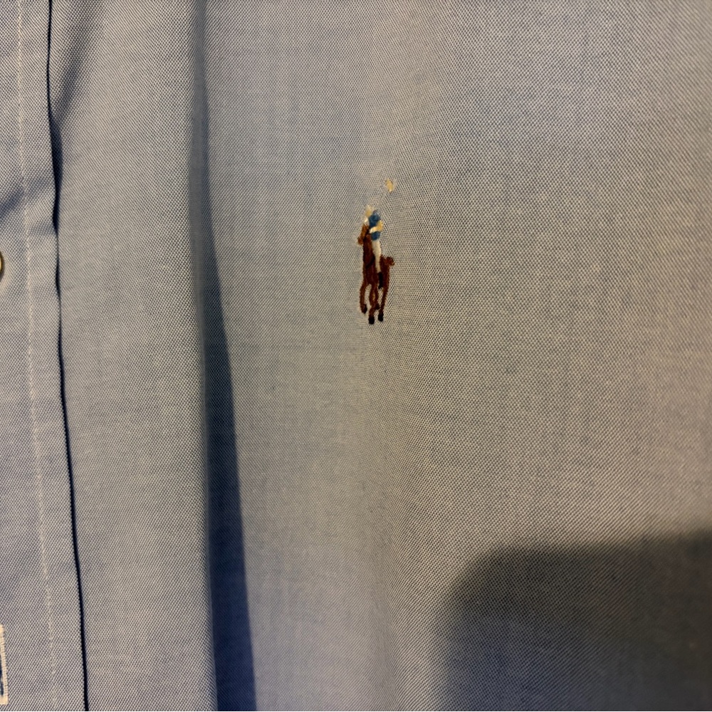 Ralph Lauren Light Blue Casual Button Down Shirt